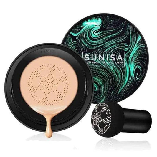original SUNISA FOUNDATION MAQUILLAJE SUNISA AIR CUSHIONS MUSHROOM HEAD BASE CREAM CC BB CARE RADIANT MOISTURIZING FOUNDATION OIL CONTROL