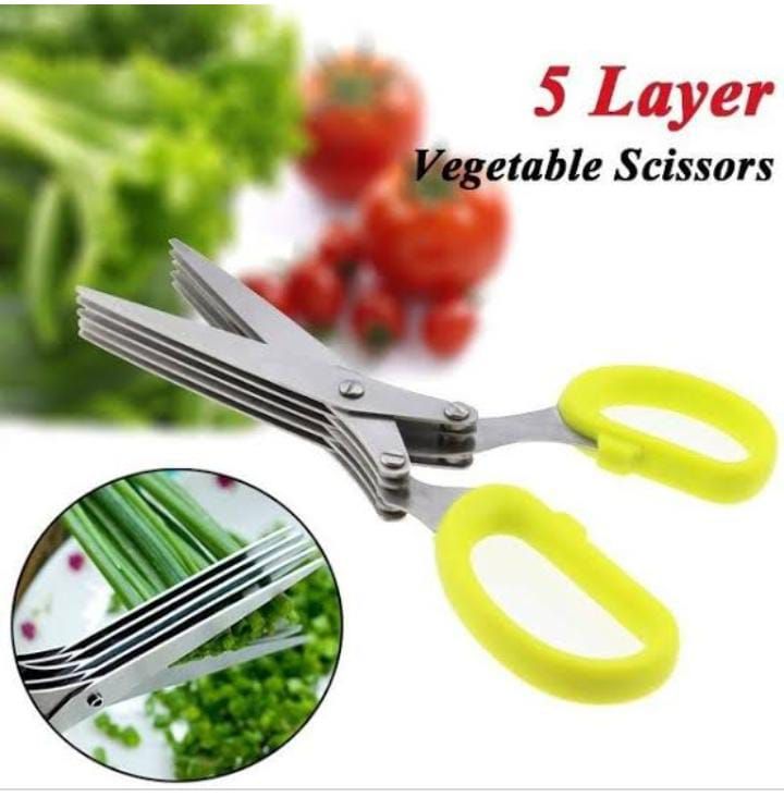 5 Layer Vegetables Scissors