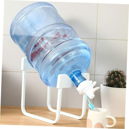 Metal Bottle Stand With Nozzle – Convenient Dispensing, Minimal Mess ( With Box & Random Color )
